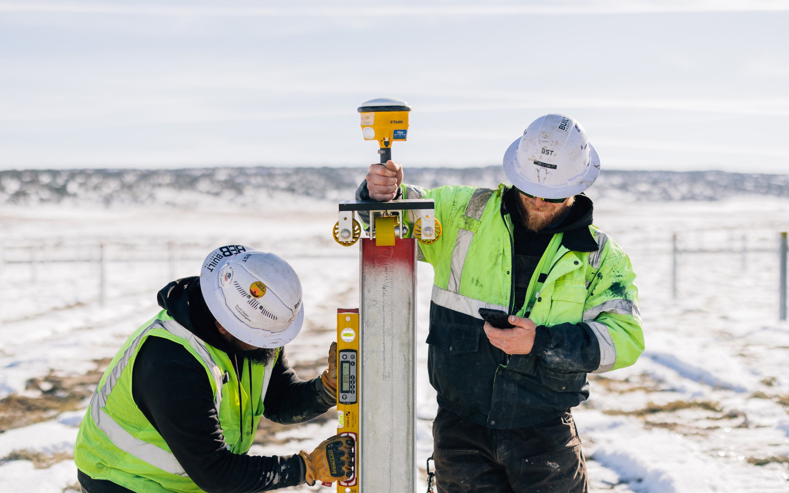 Bst measuring pile